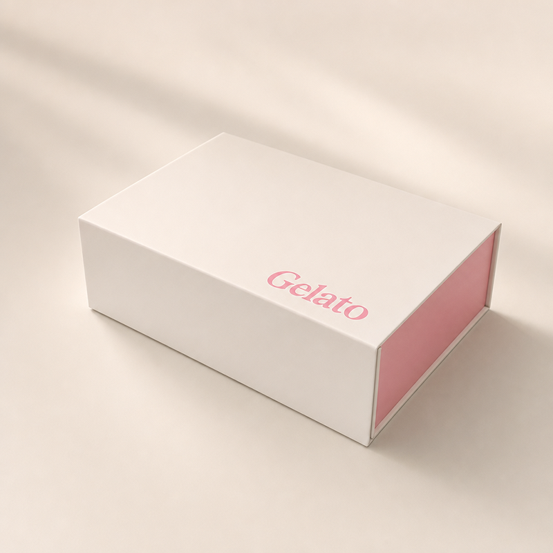 Newest Foldable Luxury Flip Magnetic Gift Box Packaging Custom Logo Matte Lamination Hard Rigid Gift Box