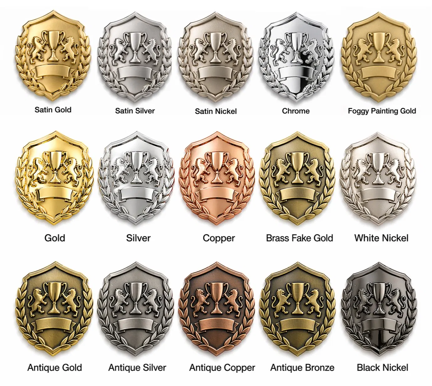 Plating Options Showcase