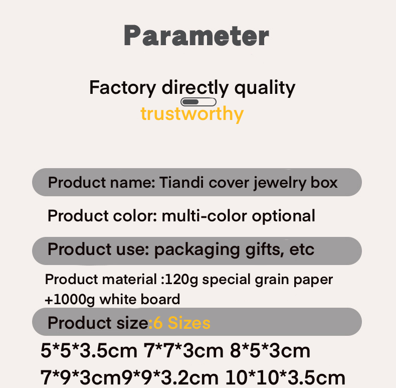 Gift Carton Necklace Gift Set Earring Box Bow Customizable Handmade Drawer Box for Packaging Clothing Jewelry
