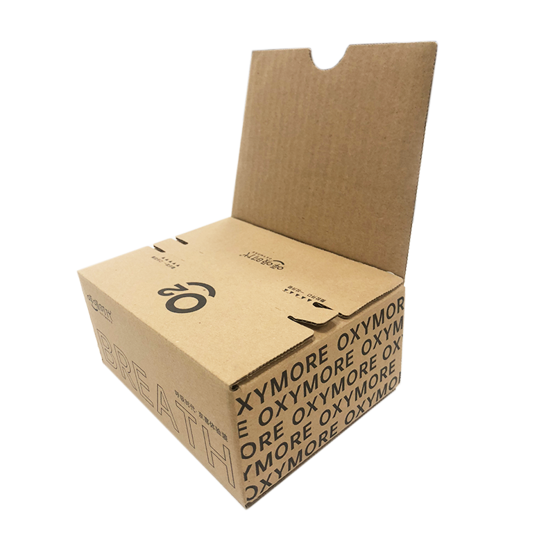 Premium Stylish Pink Custom Printed Foldable Tear-off Corrugated Paper Lid Box For Food Gift Packaging