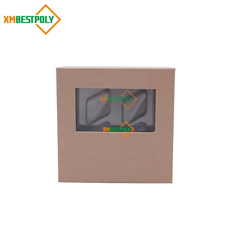 Handmade Chocolate Gift Box | Rigid Cardboard with Clear Window | Premium Packaging for Sweets