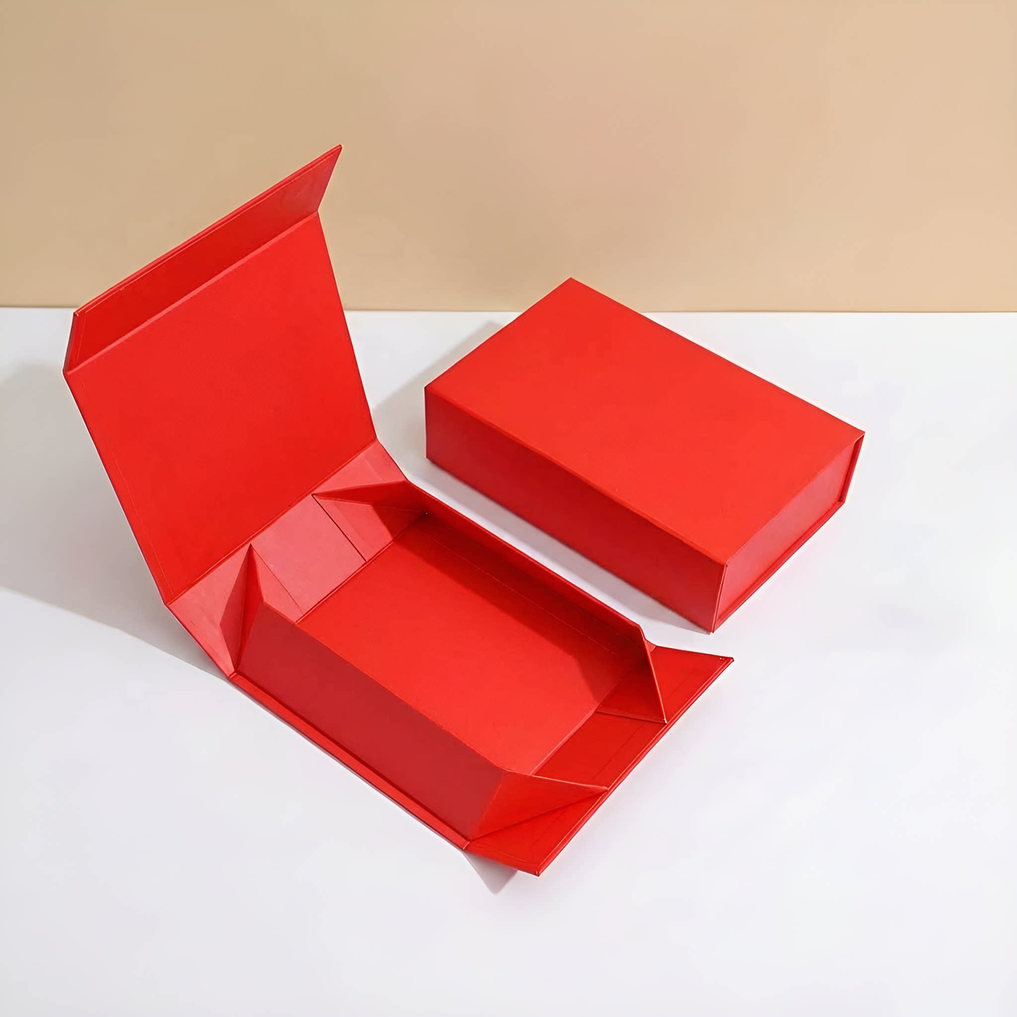 Cheap Luxury Rigid Magnetic Gift Box Kraft Paper Pink Tear-off Custom Printed Fashion Trend Packaging Box for Premium