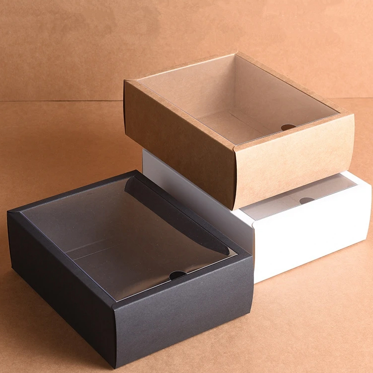 Custom Good Looking Paper Gift Box &amp; Paper Box Packaging with Pvc Window Display