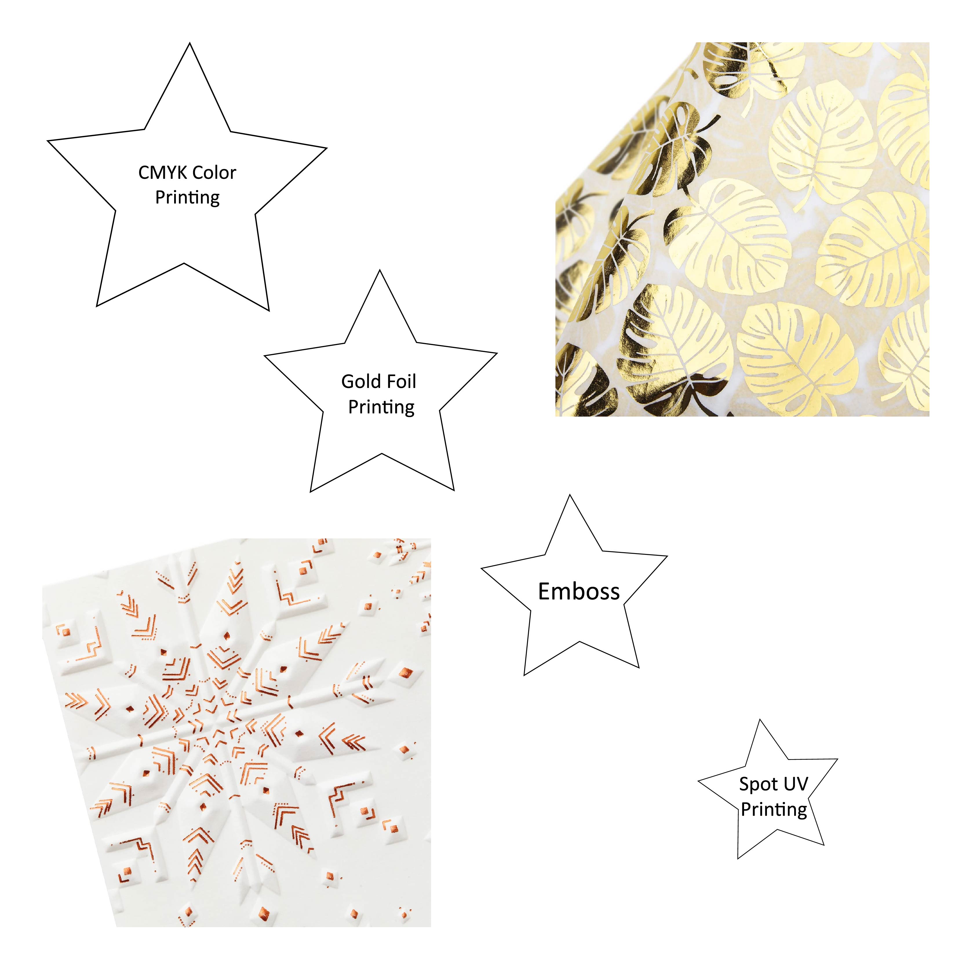 Custom Kraft Paper Art Paper Cardboard Tissue Paper Gift Box