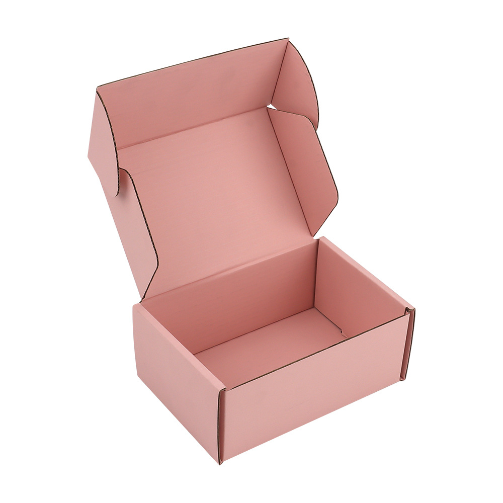 High-End Custom Cardboard Gift Mail Box Corrugated Packaging Cardboard Boxith Paper Gift Bag
