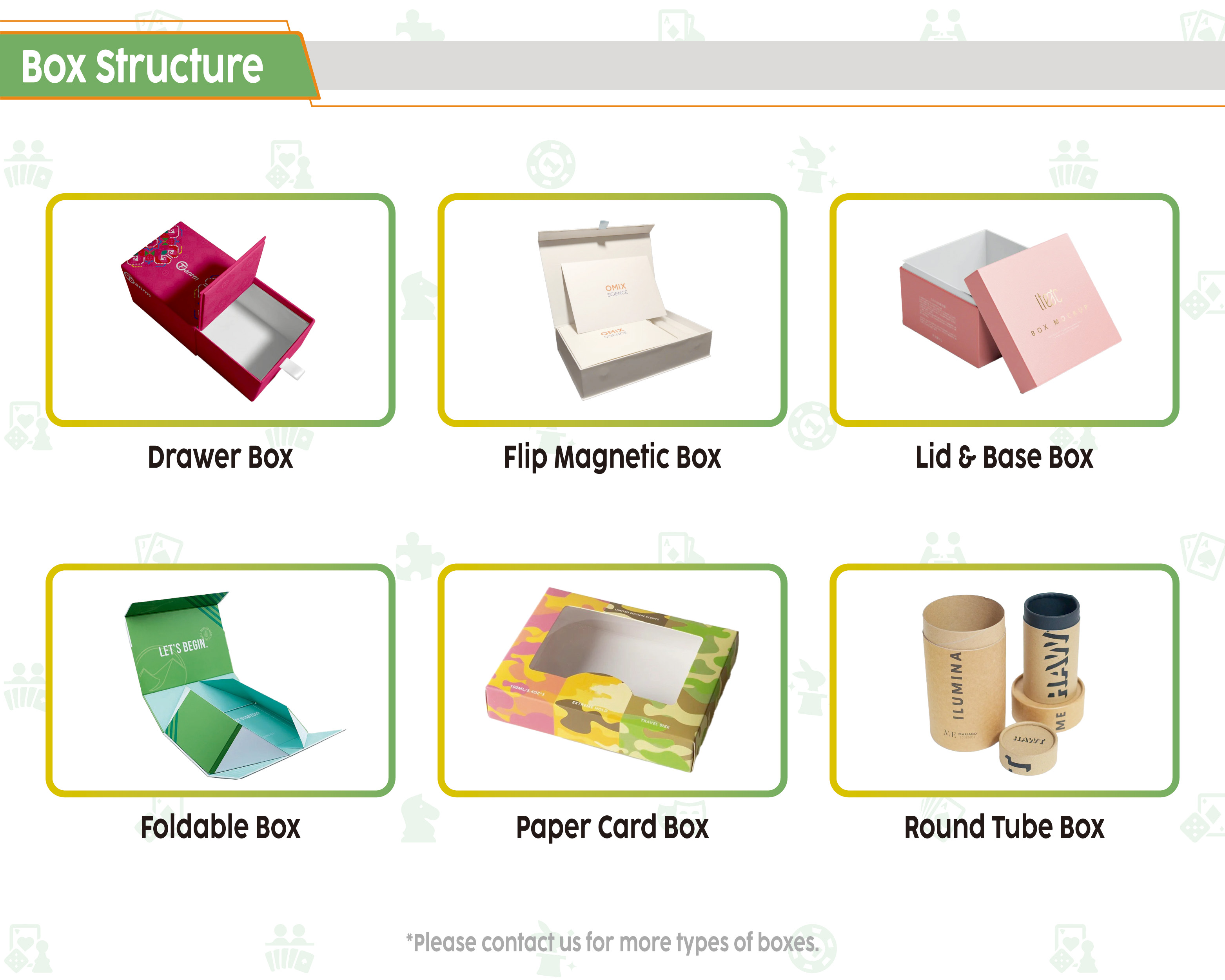 Recycled Paper Box Structure Option