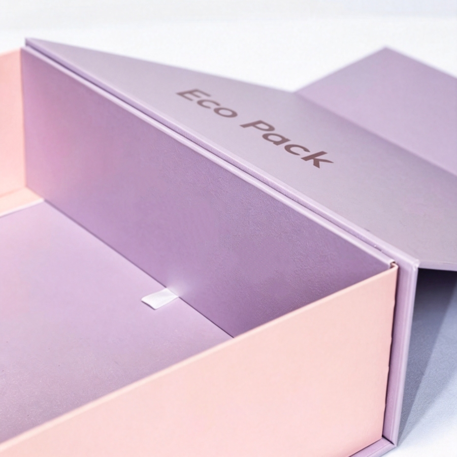 Custom Rigid Gift Box Recyclable Paperboard High-End Foldable Gift Box for Clothing Shoes Cosmetic