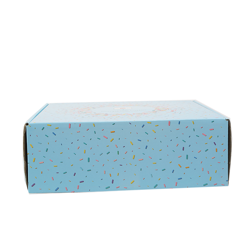Manufacture Custom Promotional Flat Craft Paper Gift Box with Customized Size