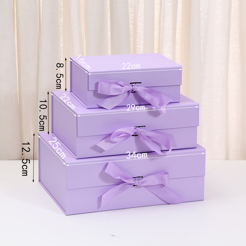 Luxury Eco-friendly Assorted Paperboard Gift Boxes Foldable Recyclable Wholesale Packaging
