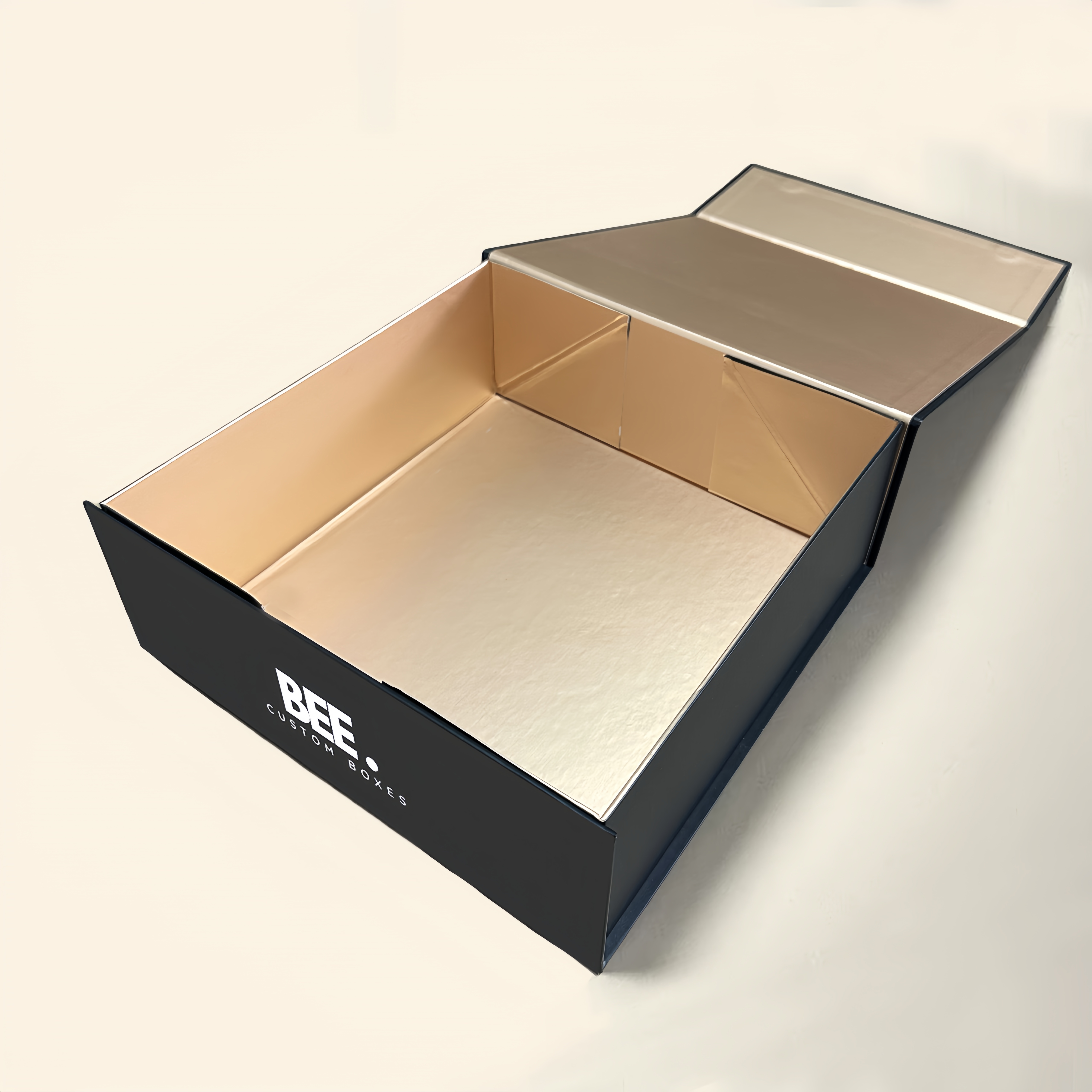 Custom Size Recyclable Cardboard Paper Hard Rigid Magnet Box Packaging Luxury Folding Magnetic Gift Box With Magnetic Lid