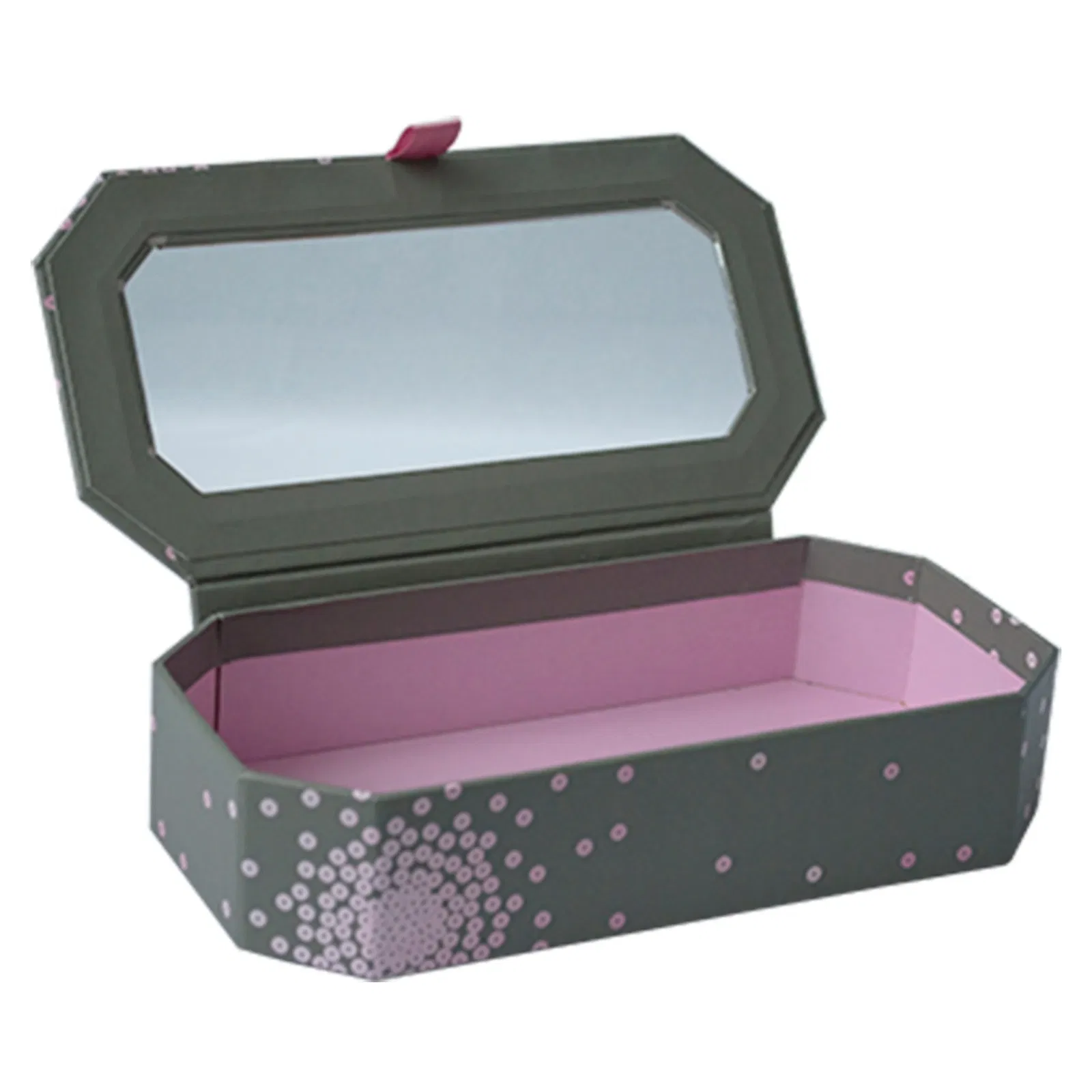 Retail-Ready Biodegradable Flip-Top Cosmetic Packaging Box Cardboard Gift Box Drawer Box