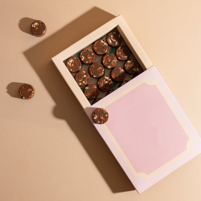Custom Lids and Bases Easter Chocolate Happy Birthday Gift Thank You Chocolate Gift Boxes