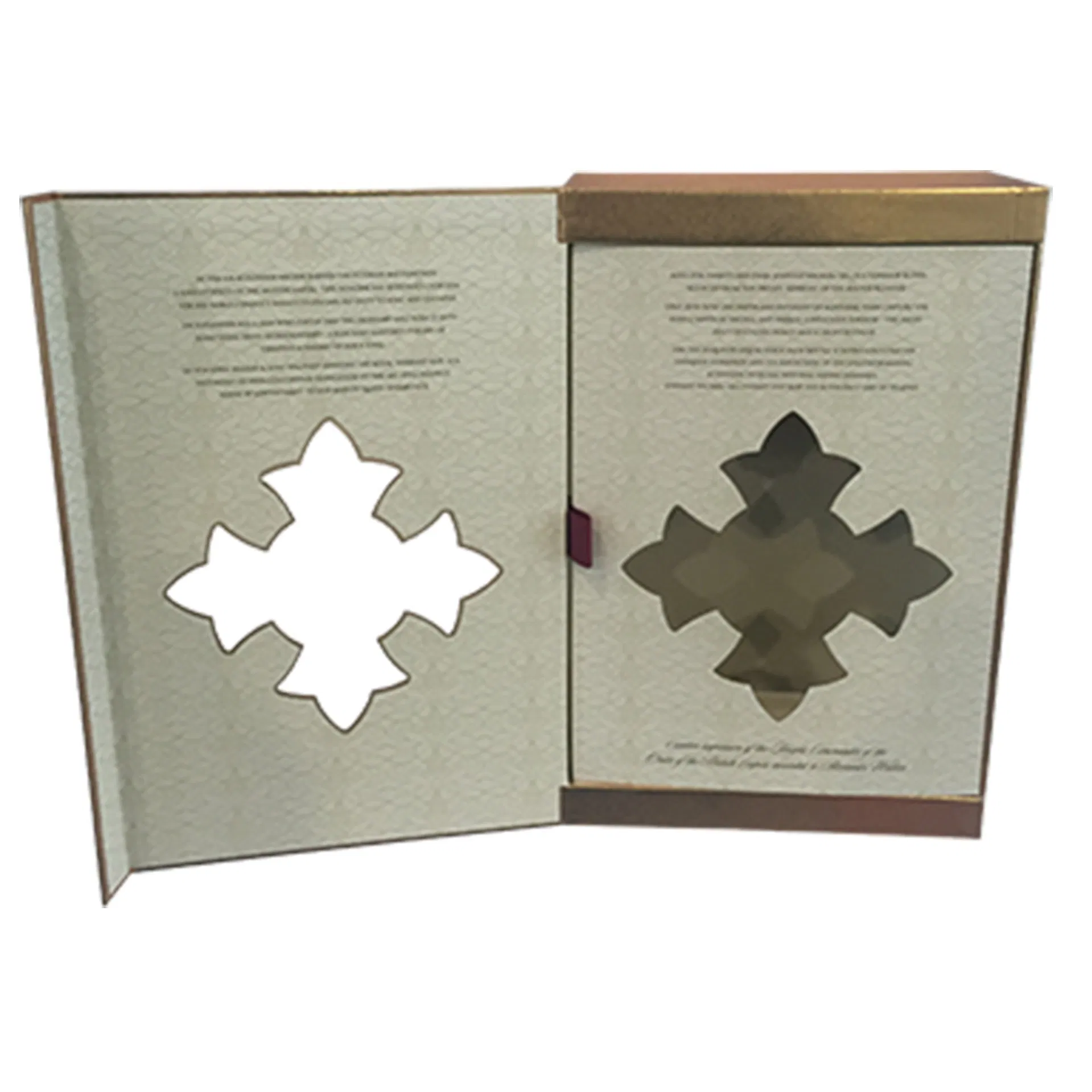 Eco-Friendly Kraft Corrugated Paper Shopping Cardboard Packing Custom Package Gift Packaging Premium Magnetic Foldable Cylinder Wine Jewelry Box
