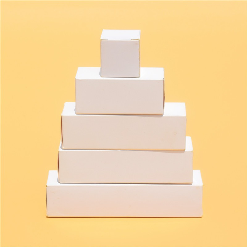 Wholesale Custom White Cardboard Paper Box Packaging for Gift Products Retail Display Shipping and Brand Promotion