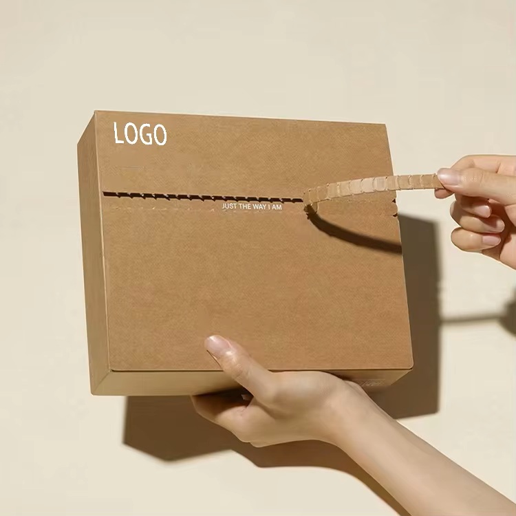 Custom Luxury Corrugated Waterproof Packaging Shipping Boxes Reusable Folding Mailer Custom Boxes With Logo