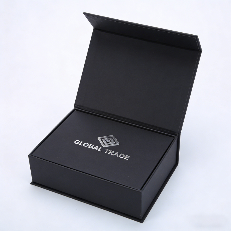 Luxury Custom Storage Paper Box White Black Recycled Cardboard High End Matt Lamination Cosmetic Rigid Gift Box