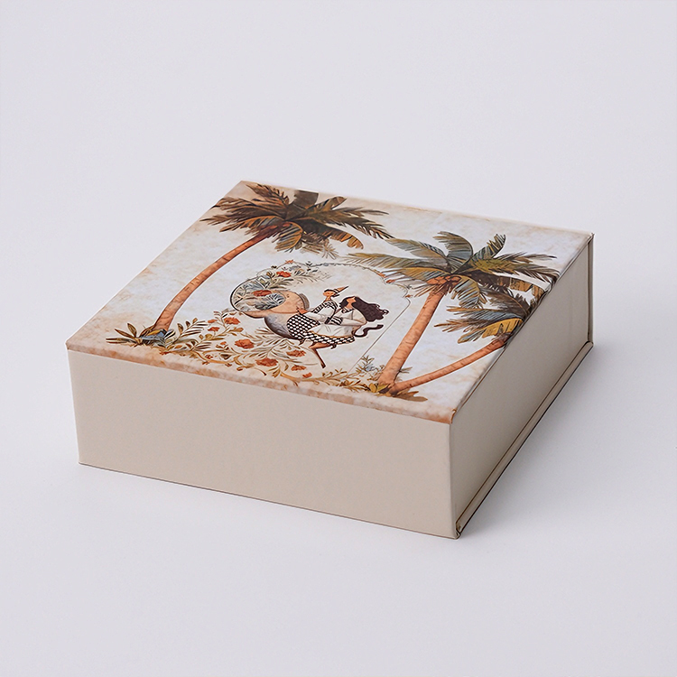 Recycled Custom Logo Folding Weddings Souvenirs Gift Packaging Box Hard Cardboard Magnetic Close Gift Box