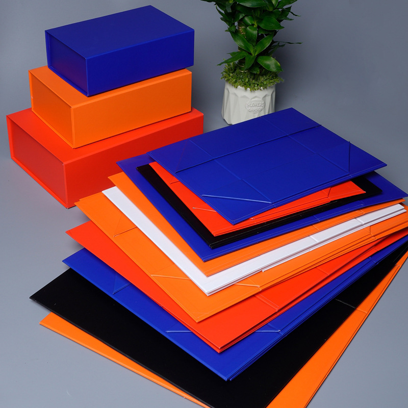Luxury Premium Custom-Made Foldable Cardboard Magnetic Book Boxes for Luxurious Gift Presentation