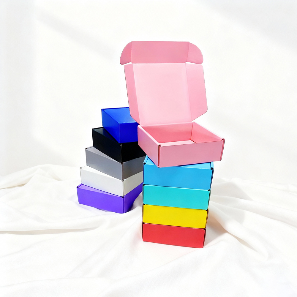 15x10x4cm Gift Box Corrugated Mailer Box Small Size Packaging Custom Logo in Stock