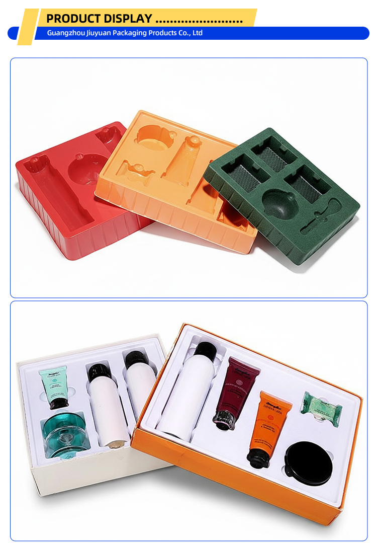 Food Grade Square Mooncake Blister Box Transparent Top Bottom Lid Golden Inner Tray Custom Dessert Pastry Plastic Packaging Box