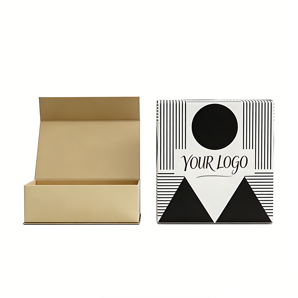 Custom Luxury Magnetic Rigid Flip Lid Gift Box Premium Cardboard Packaging for Cosmetics, Jewelry, Electronics &amp; High-End Gifts