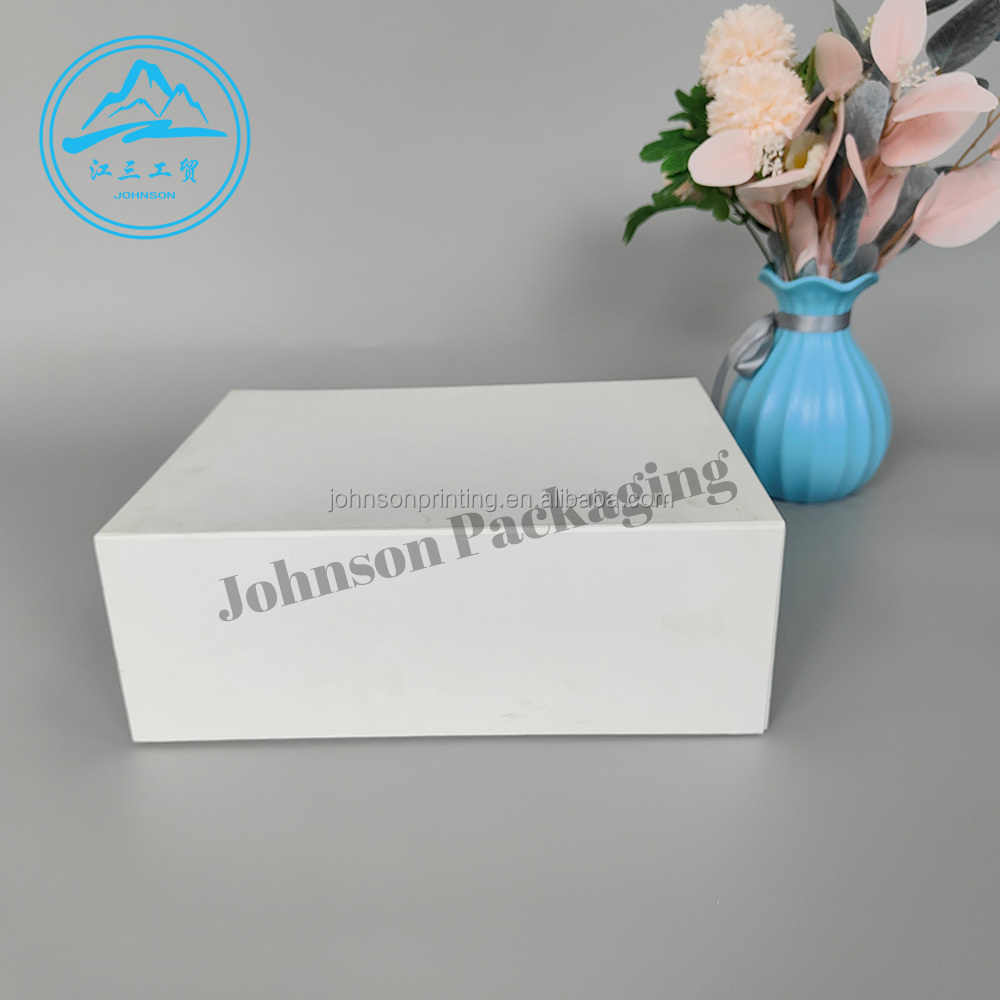 Luxury Custom Logo Hard Rigid Cardboard Box Black Pink Folding Design Hot Magnetic Insert Ribbon Kraft Embossing for Clothing