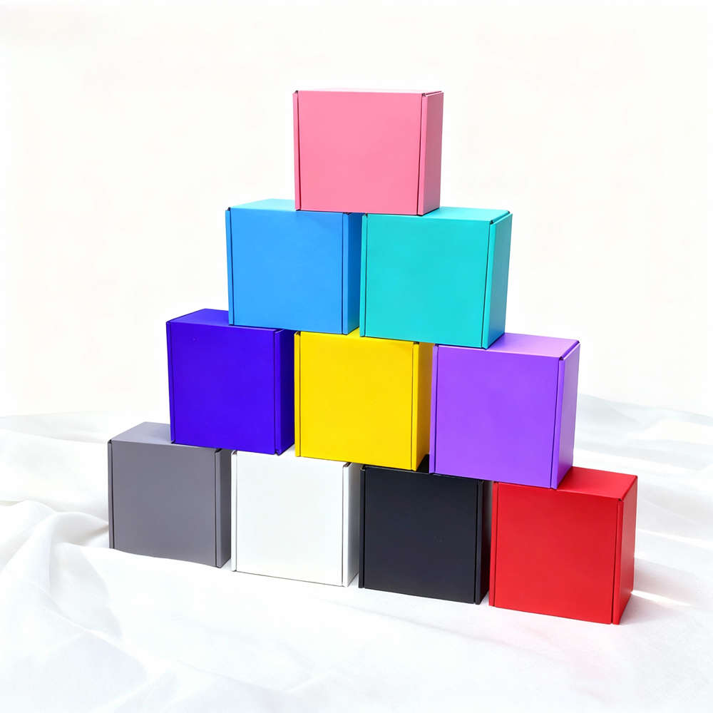 15x10x4cm Gift Box Corrugated Mailer Box Small Size Packaging Custom Logo in Stock