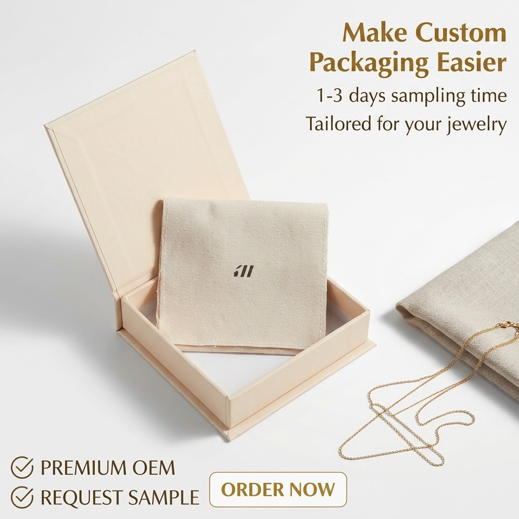 High-End Eco-Friendly Rigid Jewelry Box with Magnetic Closure Recyclable Paperboard Custom Logo Hot Stamping