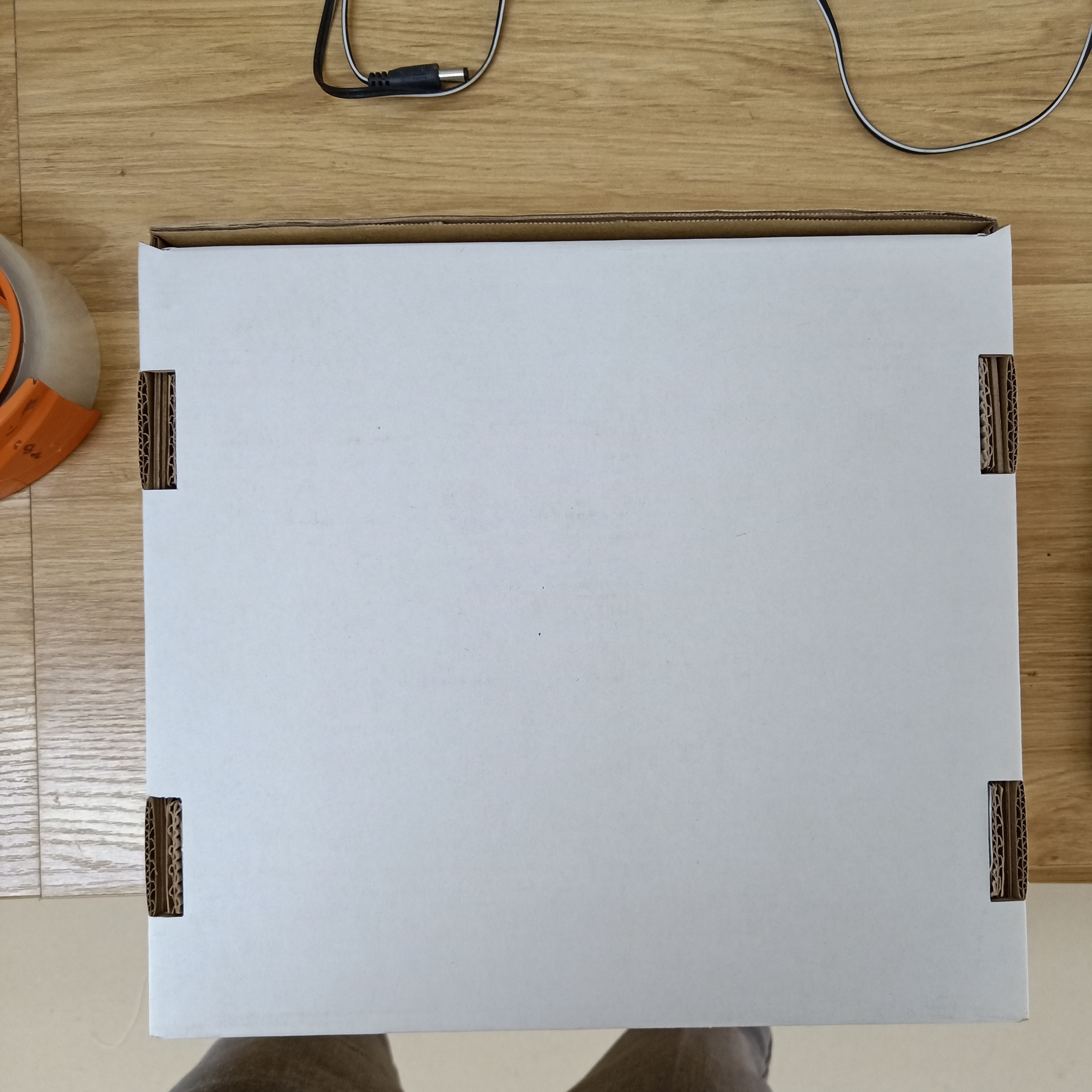 Custom Printed Logo Cardboard Corrugated Cardboard Gift Box