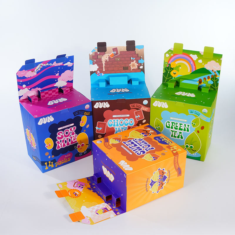 Surprise Toy Blind Boxes Packaging Boxes Kids Small Toys Custom Retail Paper Display Boxes