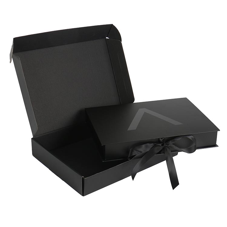 Custom Design Cardboard Gift Box with Ribbon
