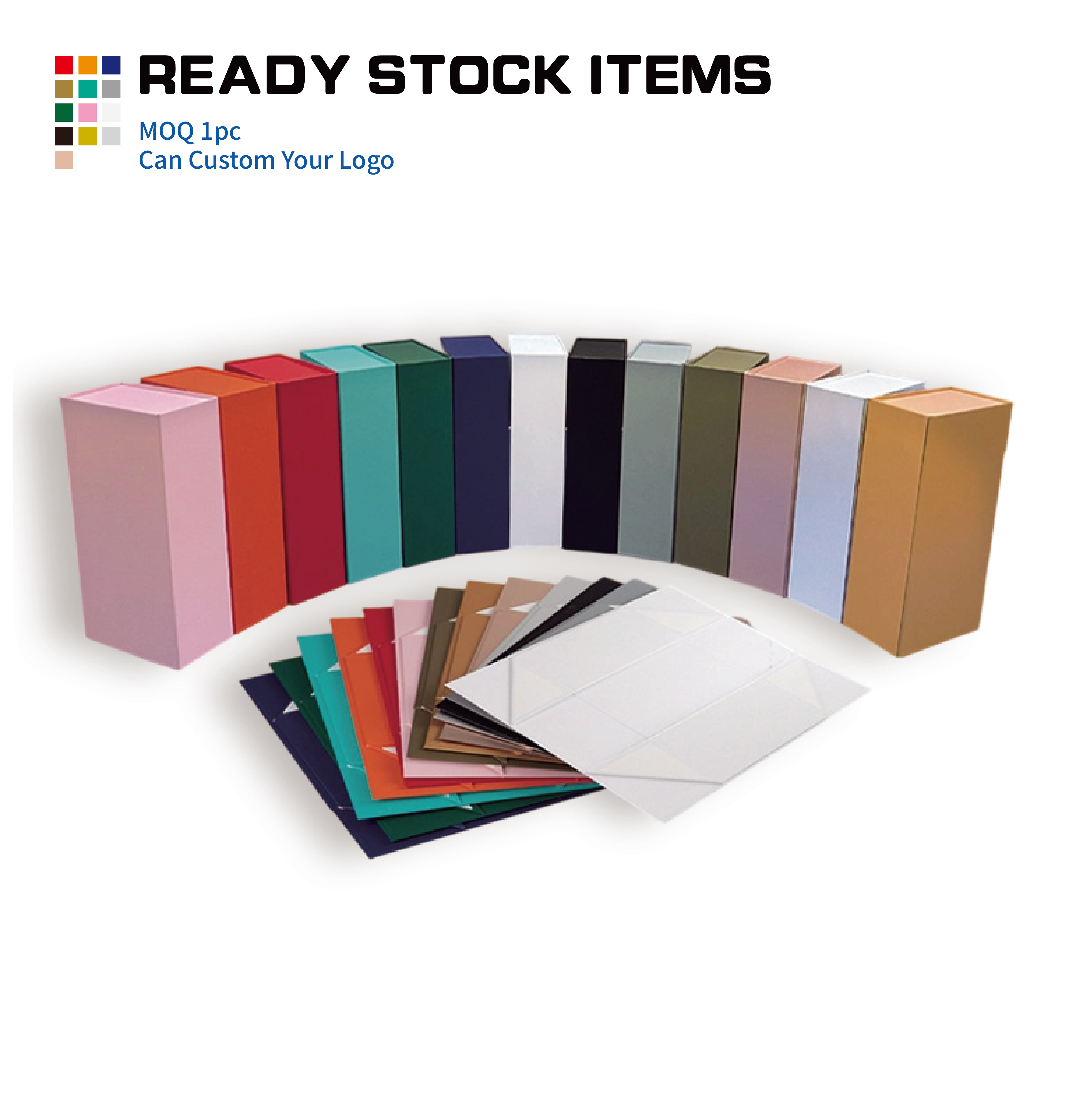 Flap Lid Packaging Cardboard Logo Custom Folding Boxes Magnetic Closure Gift Box Collapsible Magnetic Rigid Paper Box