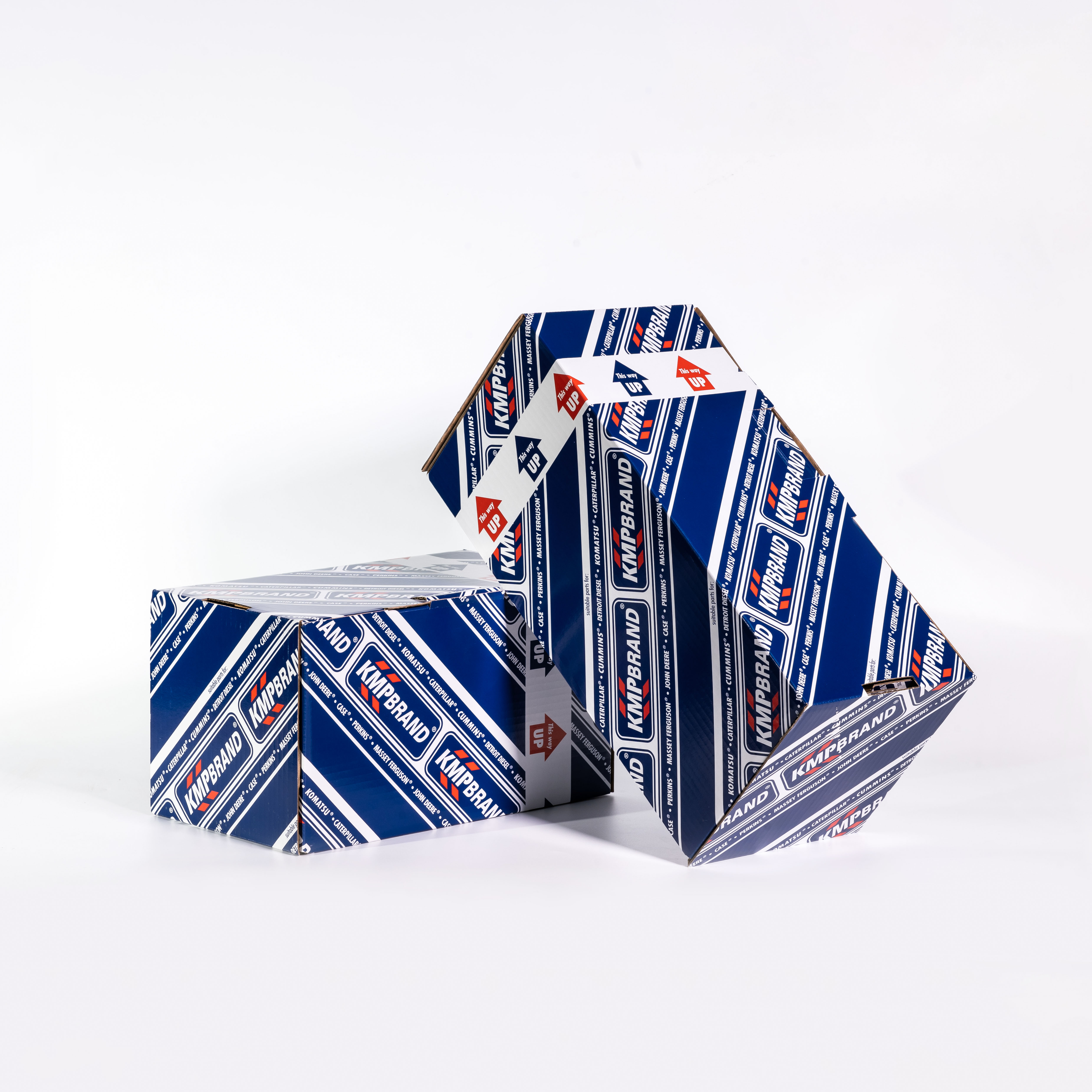 Recycle Flat Kraft Paper Cardboard Packaging Shipping Corrugated Carton Box