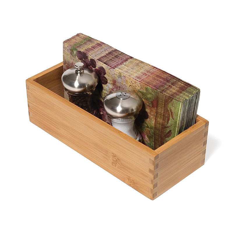 Environmentally Friendly Handmade Gift Box Customized Multifunctional Bamboo Tea Wine Kitchen Supplies with Hinged Ackaging Suitable for Shoe Vegetable Fruit