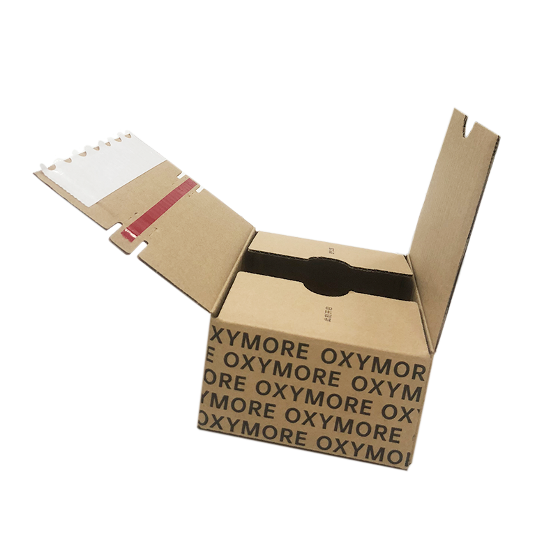 Premium Stylish Pink Custom Printed Foldable Tear-off Corrugated Paper Lid Box For Food Gift Packaging