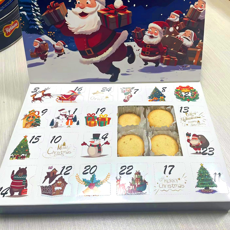 Empty Advent Calendar Pockets View