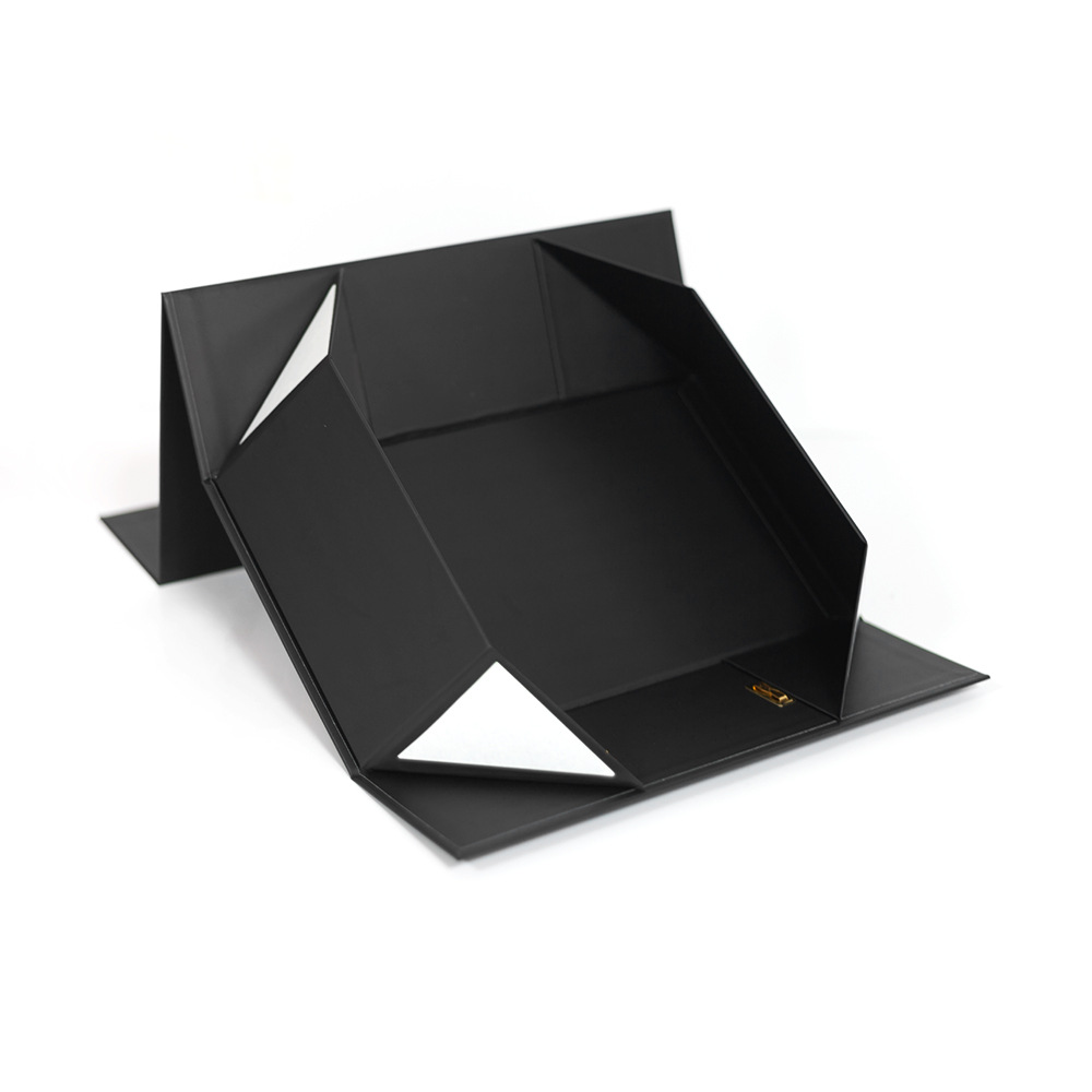 Wholesale Luxury Design Own Brand Custom Embossed Recycled Paper Gift Boxes Ribbon Closure Magnetic Folding Gift Box Packaging