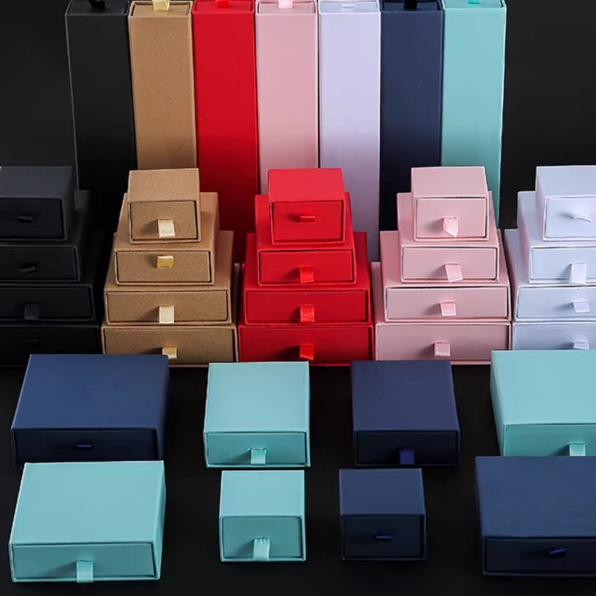 Wholesale Customized Size Logo Luxury Clear Valentine Gift Packaging Boxes Rigid Boxes Recycled Materials Four-Color UV Boxes