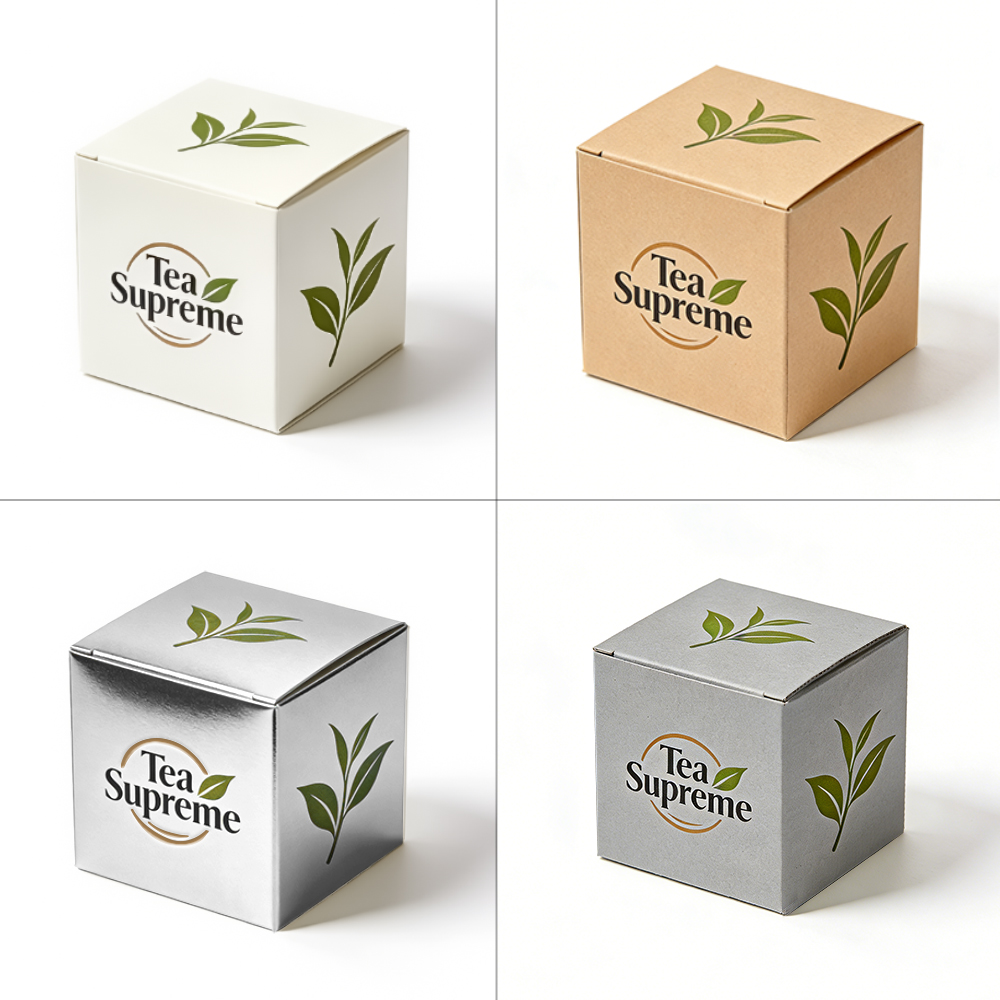 Custom Coated Paper Handmade Gift Box Folding Packaging Box for Tea Coffee Candy Jewelry Gift Packaging