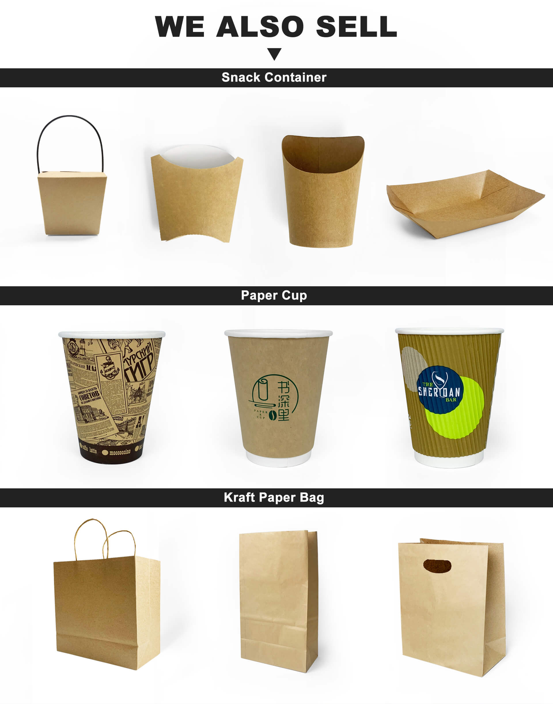 Disposable Packaging Waterproof 2 Two Compartments Fast Food Tray Kraft Rectangular Paper Salad Food Box with PET Lid