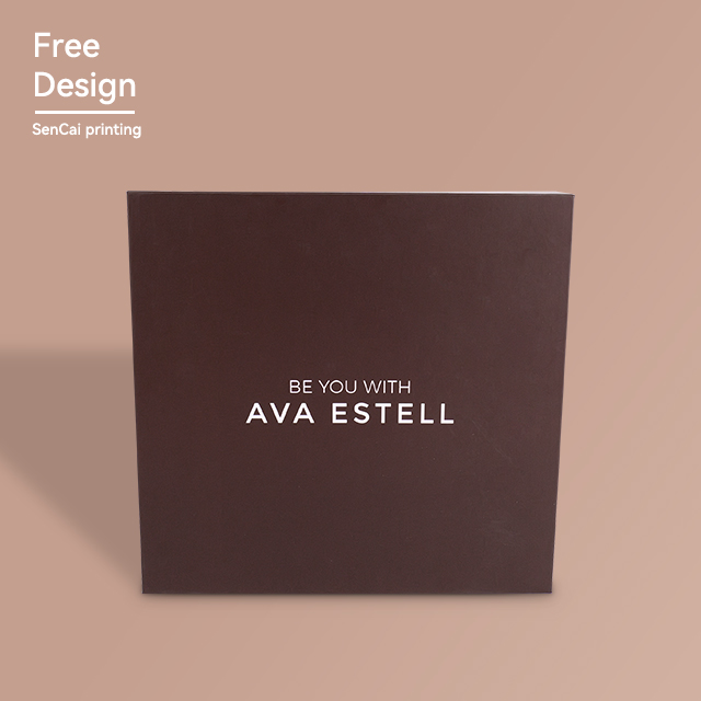 Custom Logo Luxury Flat Shipping Magnetic Close Gift Paper Box Packaging