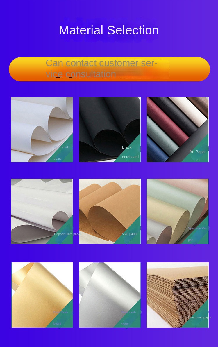 Custom Corrugated Folding Carton Packaging Box for Candle Recyclable UV Coating Handle Color Printing