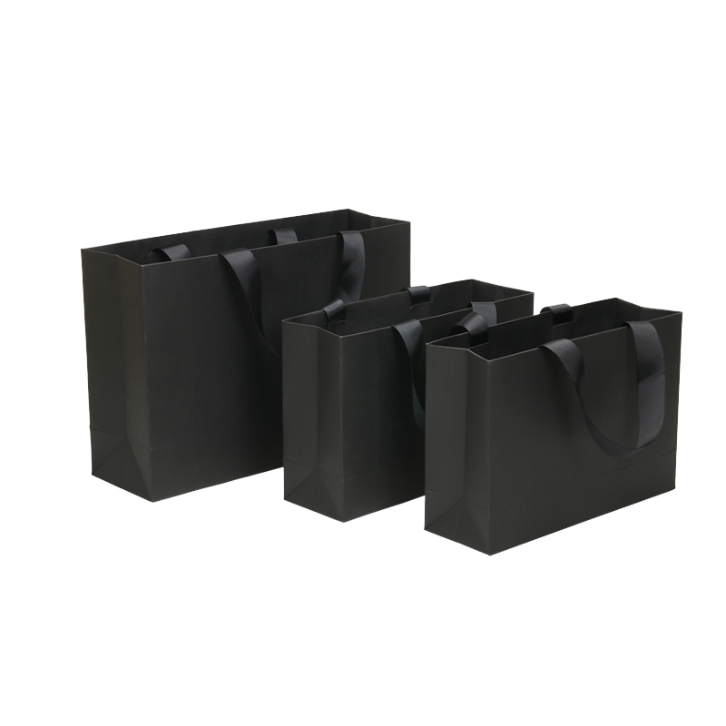 Custom logo Luxury Jewellery Matte Packaging Bag 1