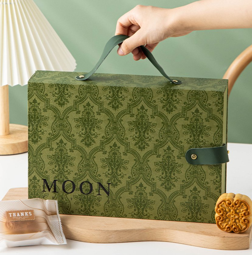 Chinese Factory Promotional Custom Cookies Bread Food Mooncake Cake Cup Kraft Paper Chocolate Sweet Truffle Lunch Packaging Gift Carton Box