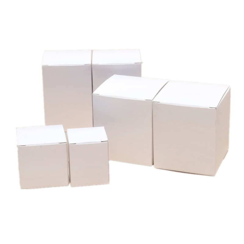 Wholesale Custom White Cardboard Paper Box Packaging for Gift Products Retail Display Shipping and Brand Promotion