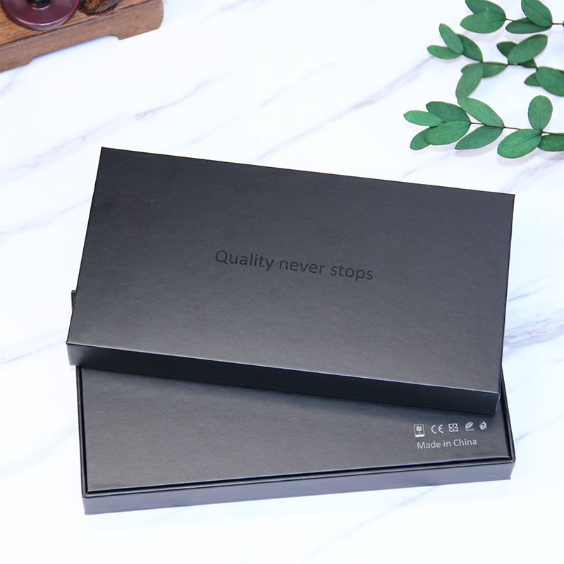 Factory Retail Black Heaven and Earth Box Cell Phone CasePackaging Box Gift Packaging Custom Phone Case Packaging Box