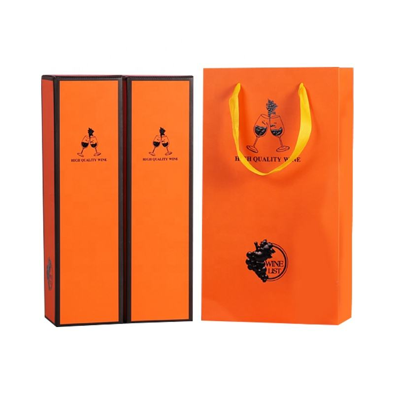 Elegant Handbag-Shaped Wine Gift Box for Spirits and Beverages