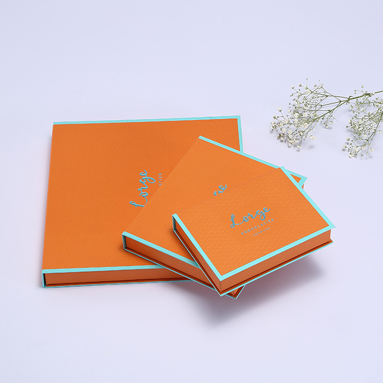Luxury Custom Book Shape Empty Candy Packing Chocolate Packaging Gift Box with Insert Dividers