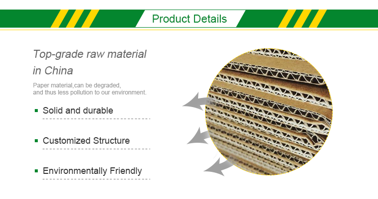 Customized Recyclable Corrugated PDQ Display Box Premium Paper Boxes for Product Presentation