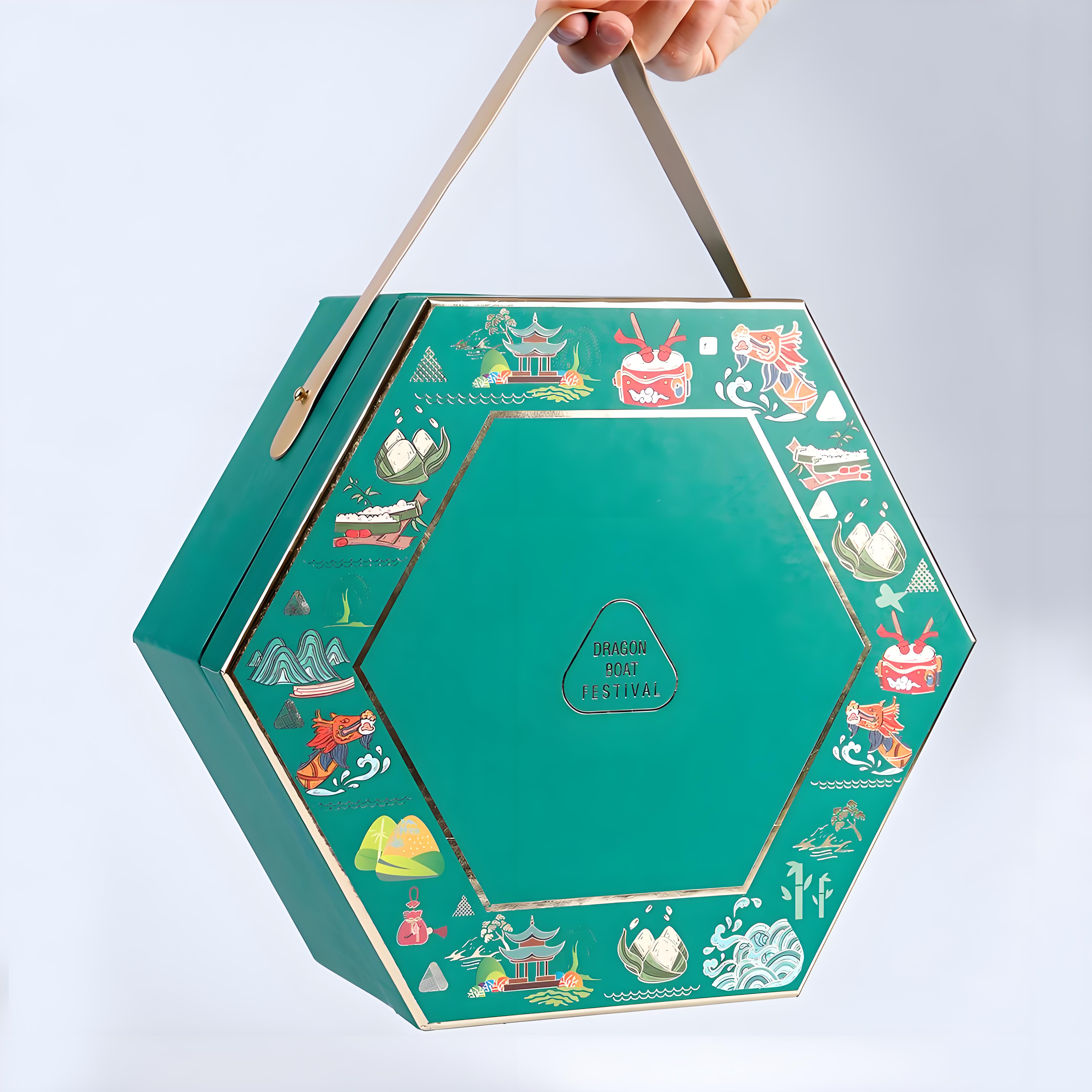 polygon gift box
